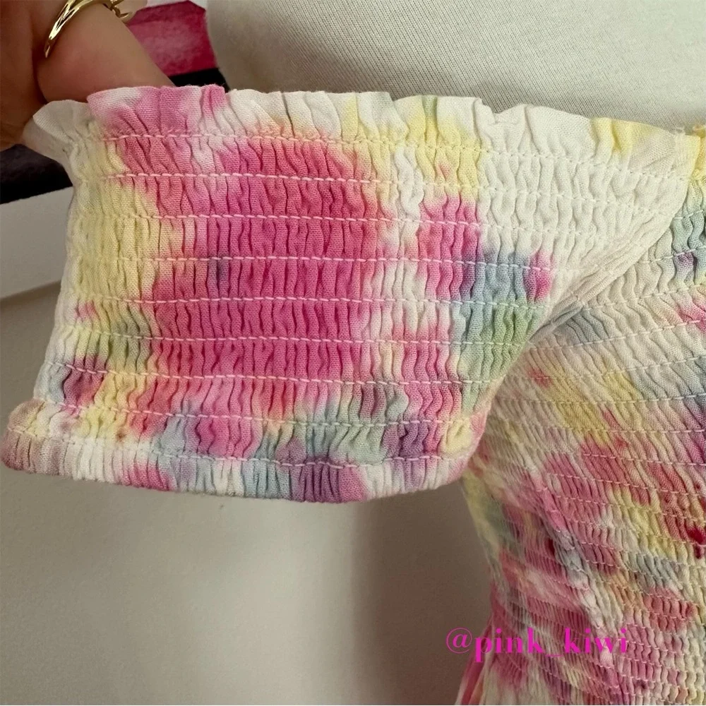 ⬇️REDUCED❗️Area Stars Kaia Tie Dye Smock Maxi Dress - Picture 6 of 17